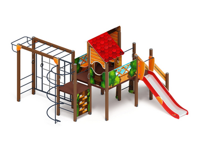 Детская игровая площадка Чудо-домик 2