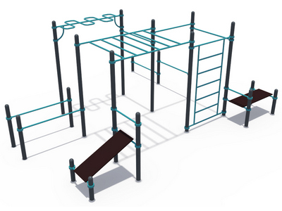 Спорткомплекс для улицы Воркаут СОВ 01202