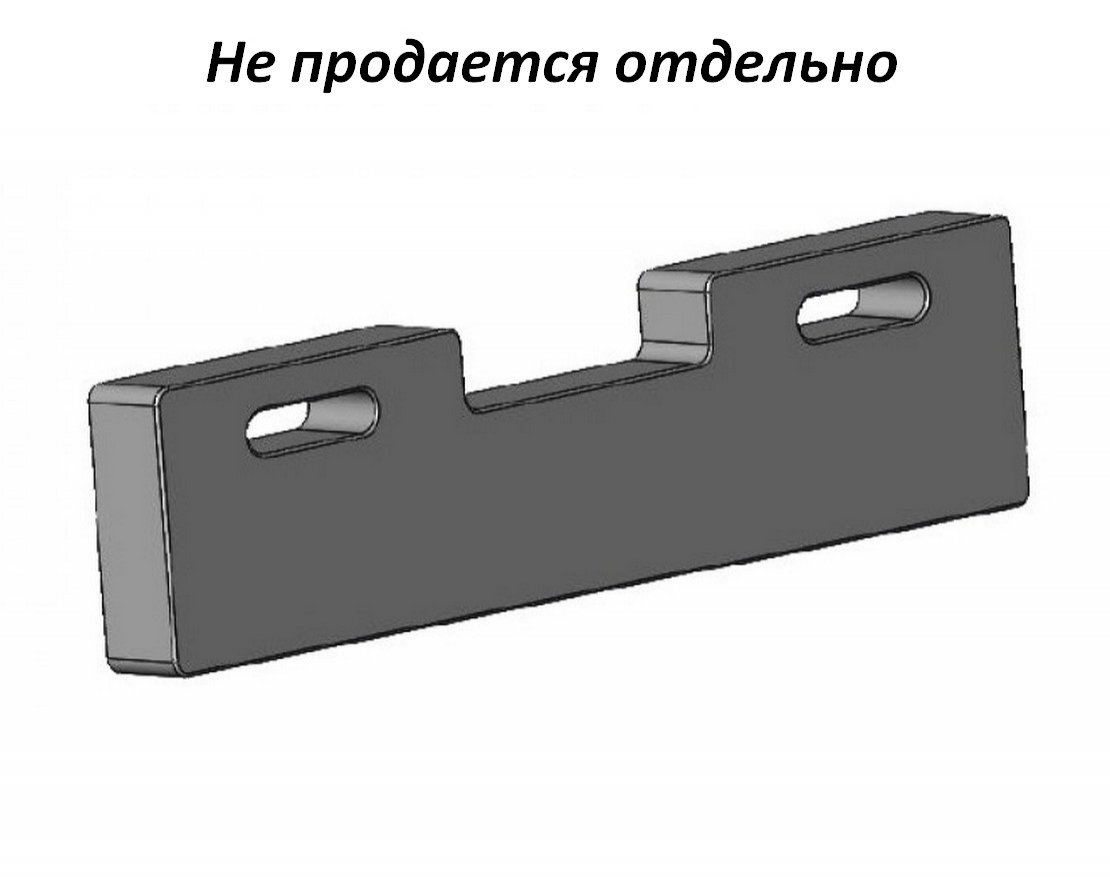 Противовес (груз) для мобильных стоек 40-43 кг. чугун - вид 0