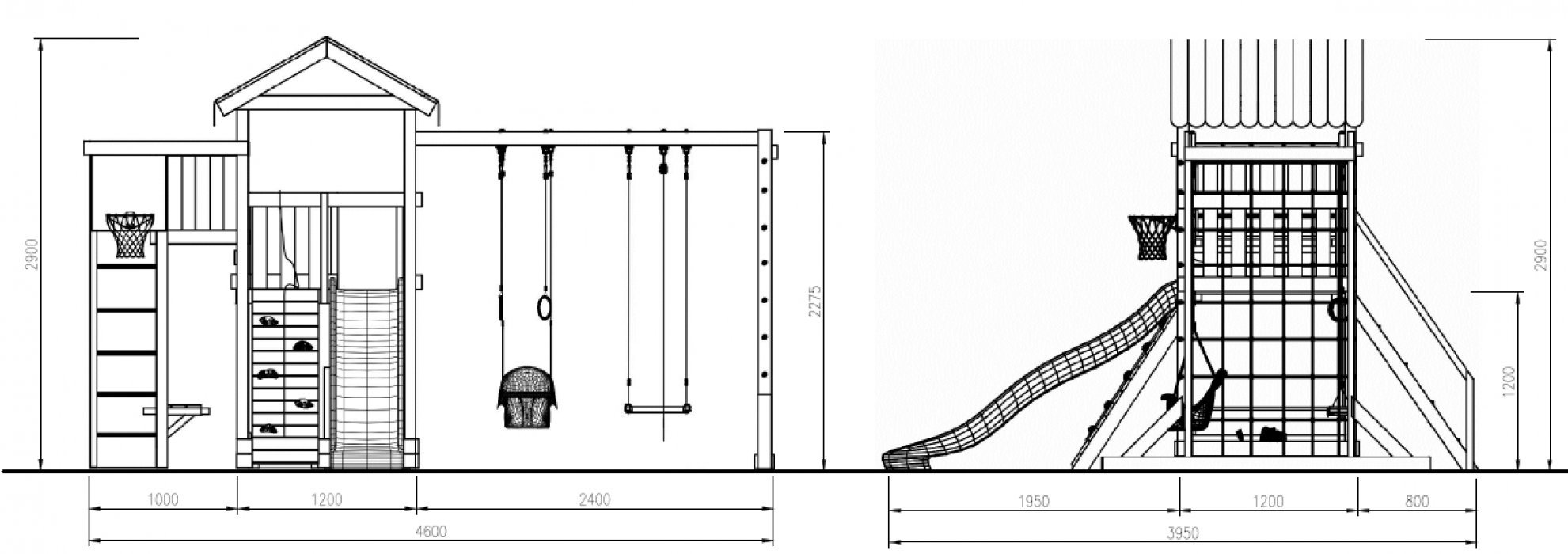 Детская площадка Савушка Мастер-4