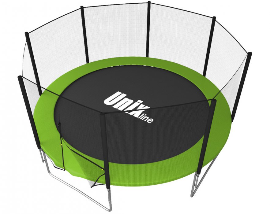 Батут UNIX line Simple 12 ft Green (outside)