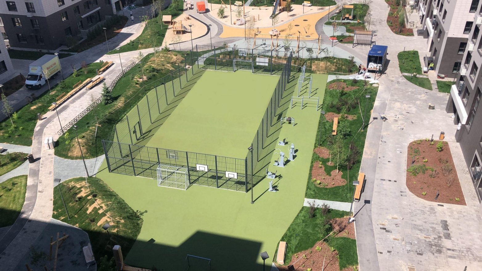 Бесшовное резиновое покрытие TORUDA Eco Sandwich SBR с укладкой - вид 2