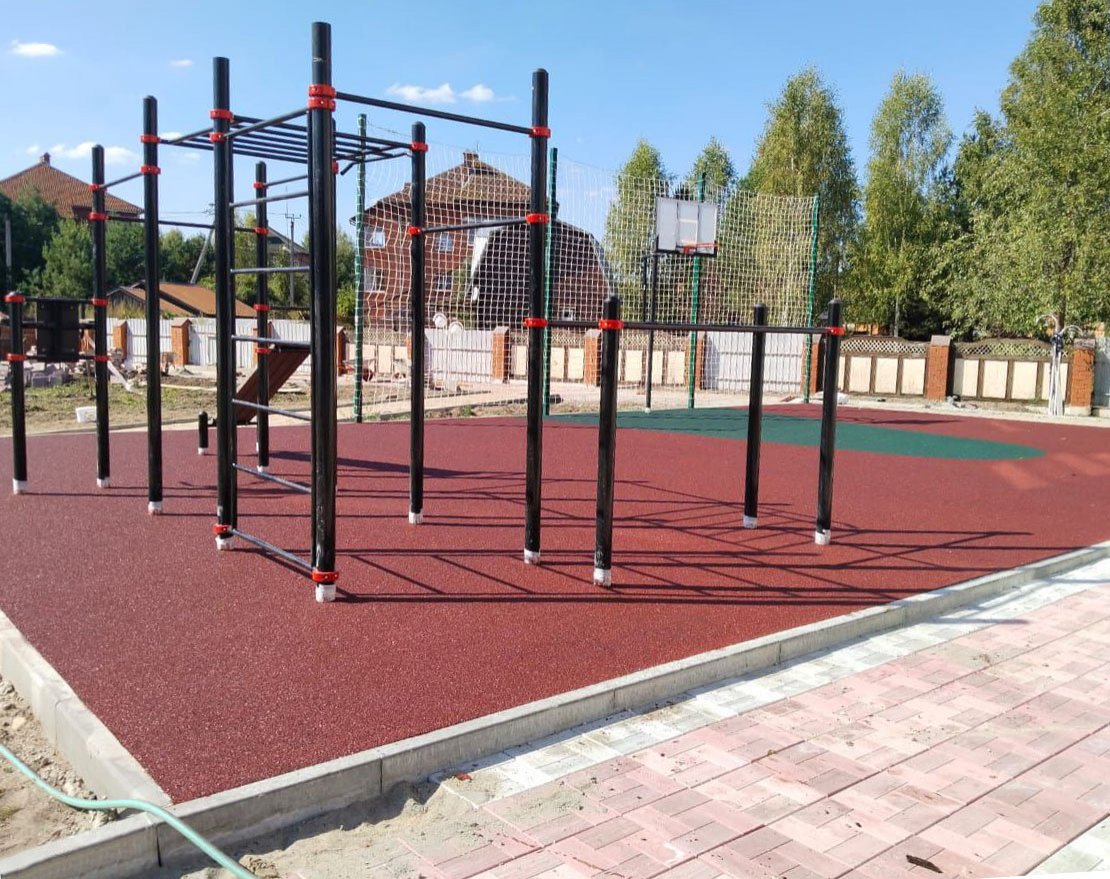 Бесшовное резиновое покрытие TORUDA Eco Sport Standart с укладкой - вид 2