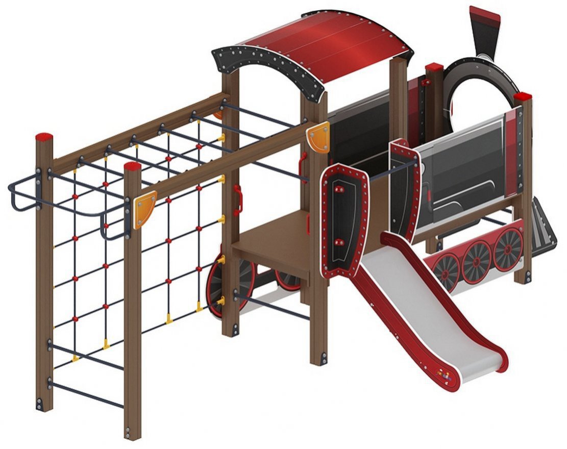 Уличный ДСК Юный машинист-6 - вид 2