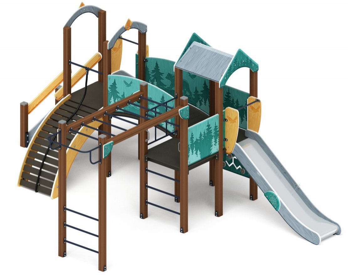 Уличный ДСК Сибирская сказка-6 - вид 1