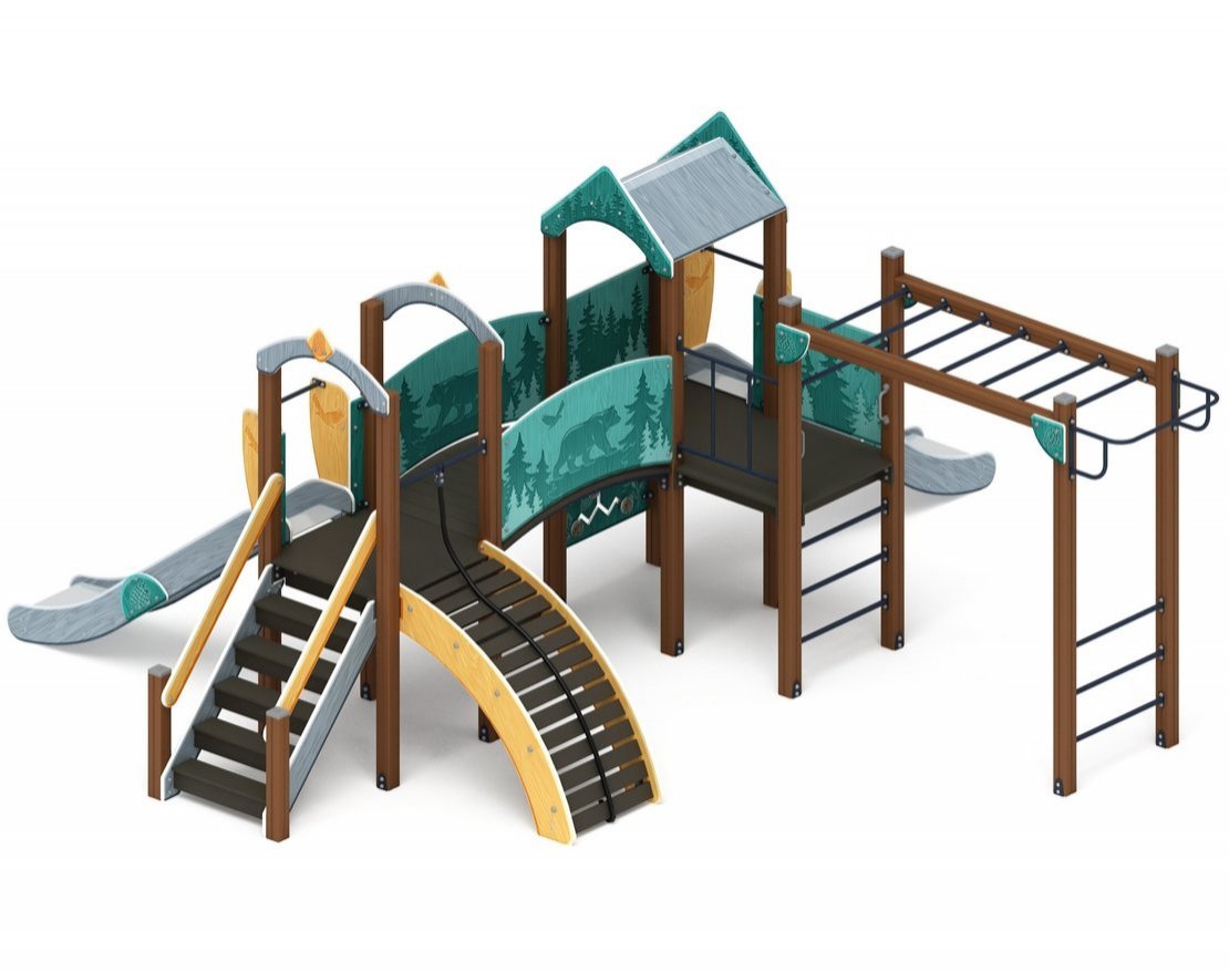 Уличный ДСК Сибирская сказка-6 - вид 2