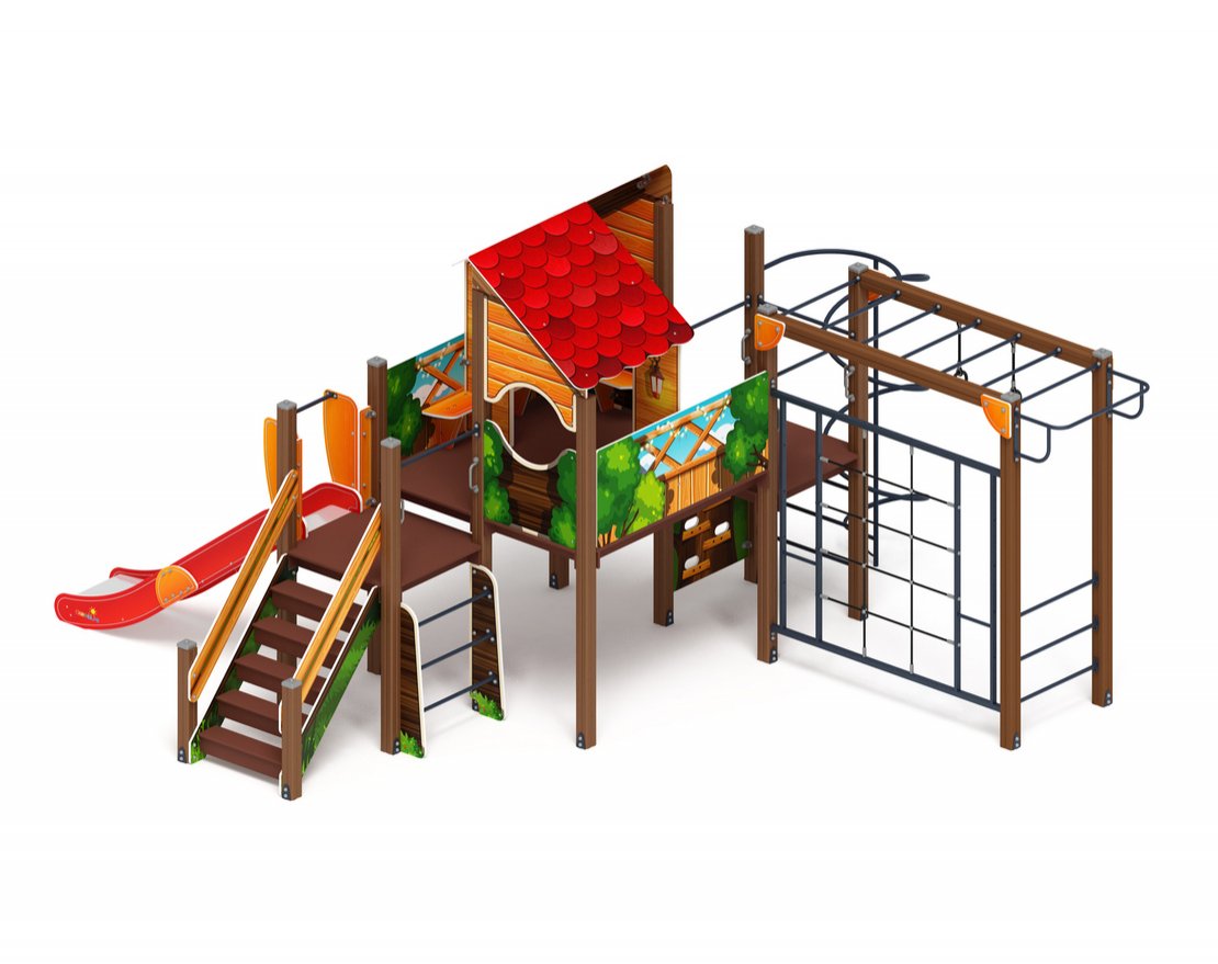 Уличный ДСК Чудо-домик 2 - вид 2