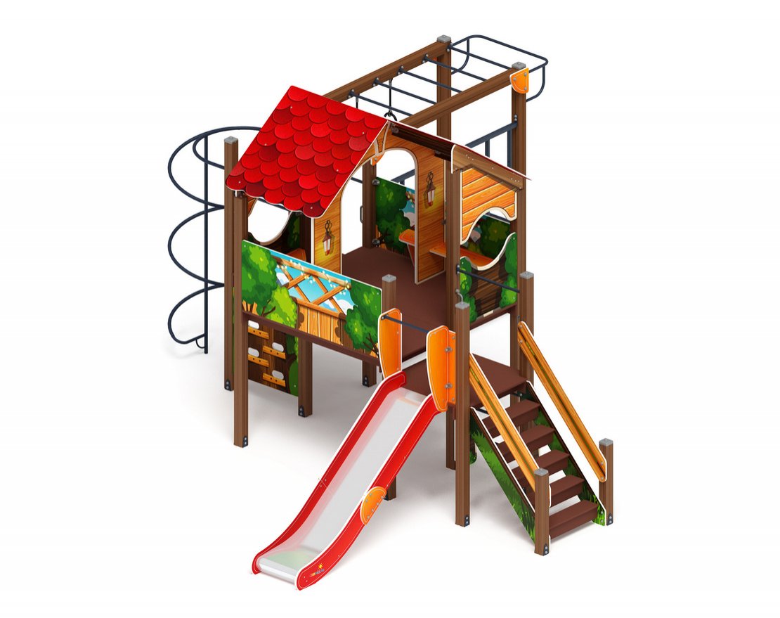 Уличный ДСК Чудо-домик 2 - вид 3