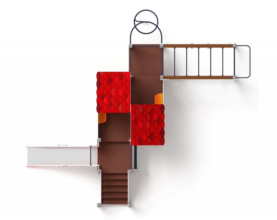 Уличный ДСК Чудо-домик 2 - вид 4