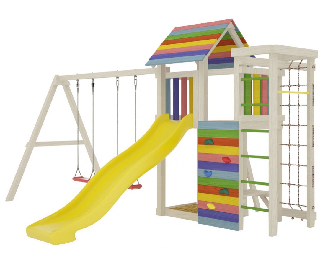 Детская площадка Савушка Мастер 10 (White Color)