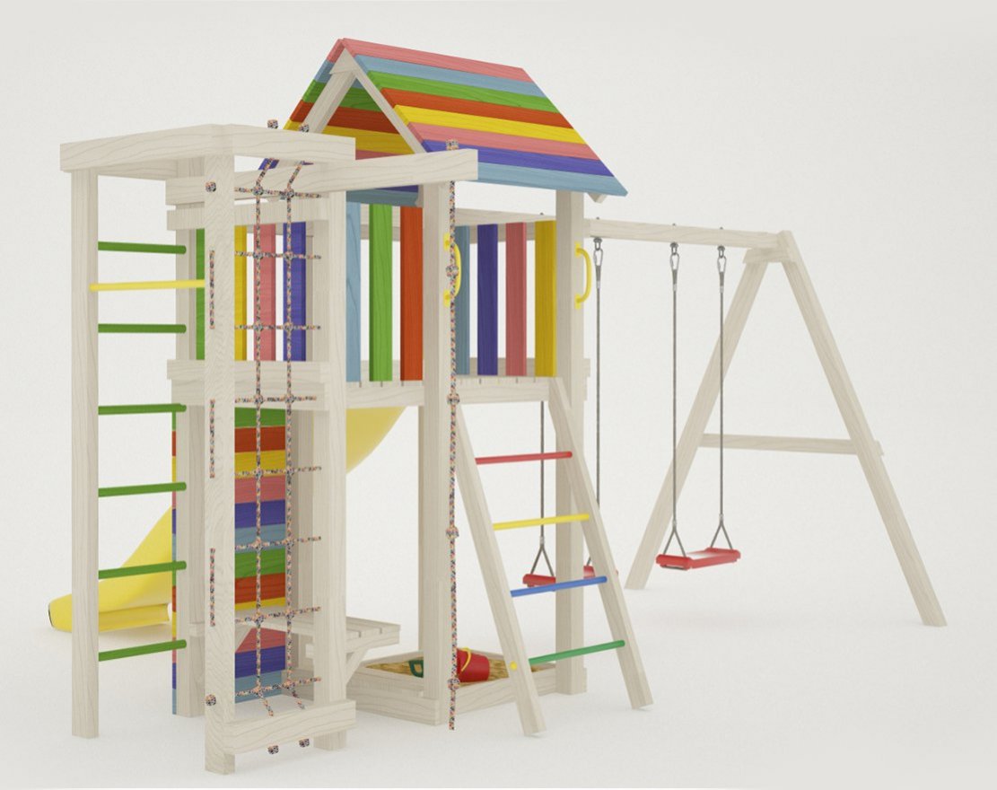 Детская площадка Савушка Мастер 10 (White Color)