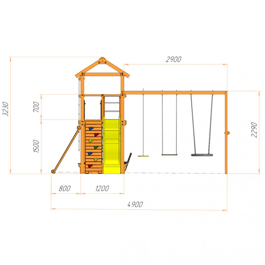 Уличный ДСК TORUDA GARDEN Евпатория - вид 10