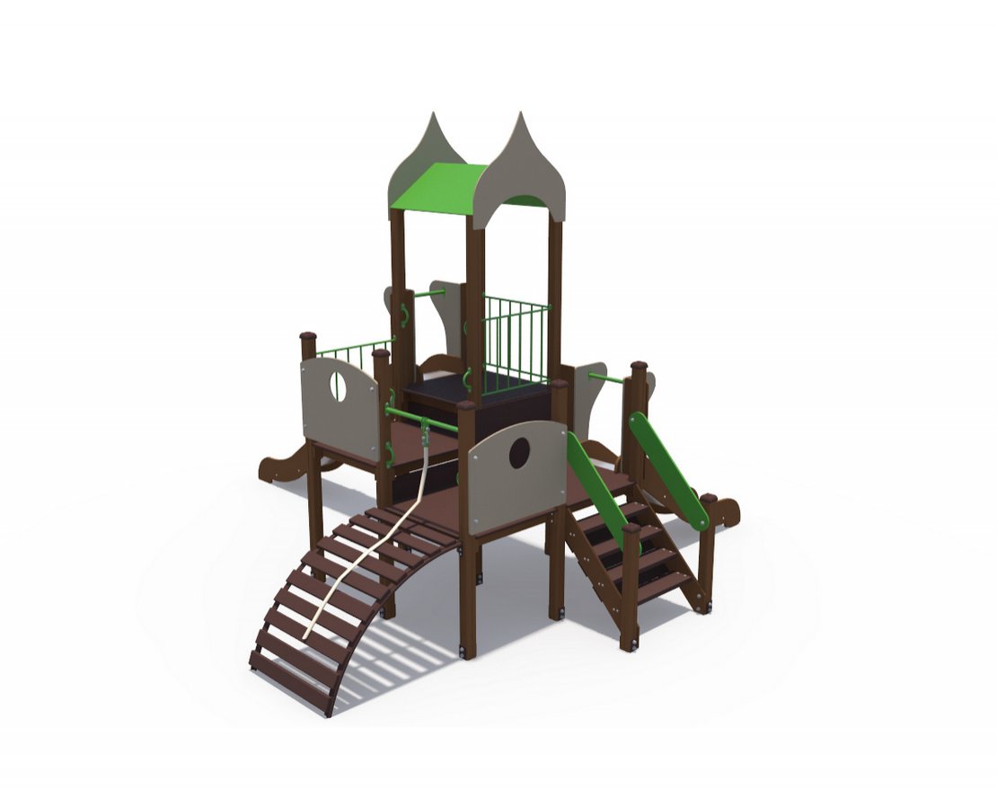 Уличный ДСК Браун Островок Н-900,1500 ДИО 04070 - вид 1