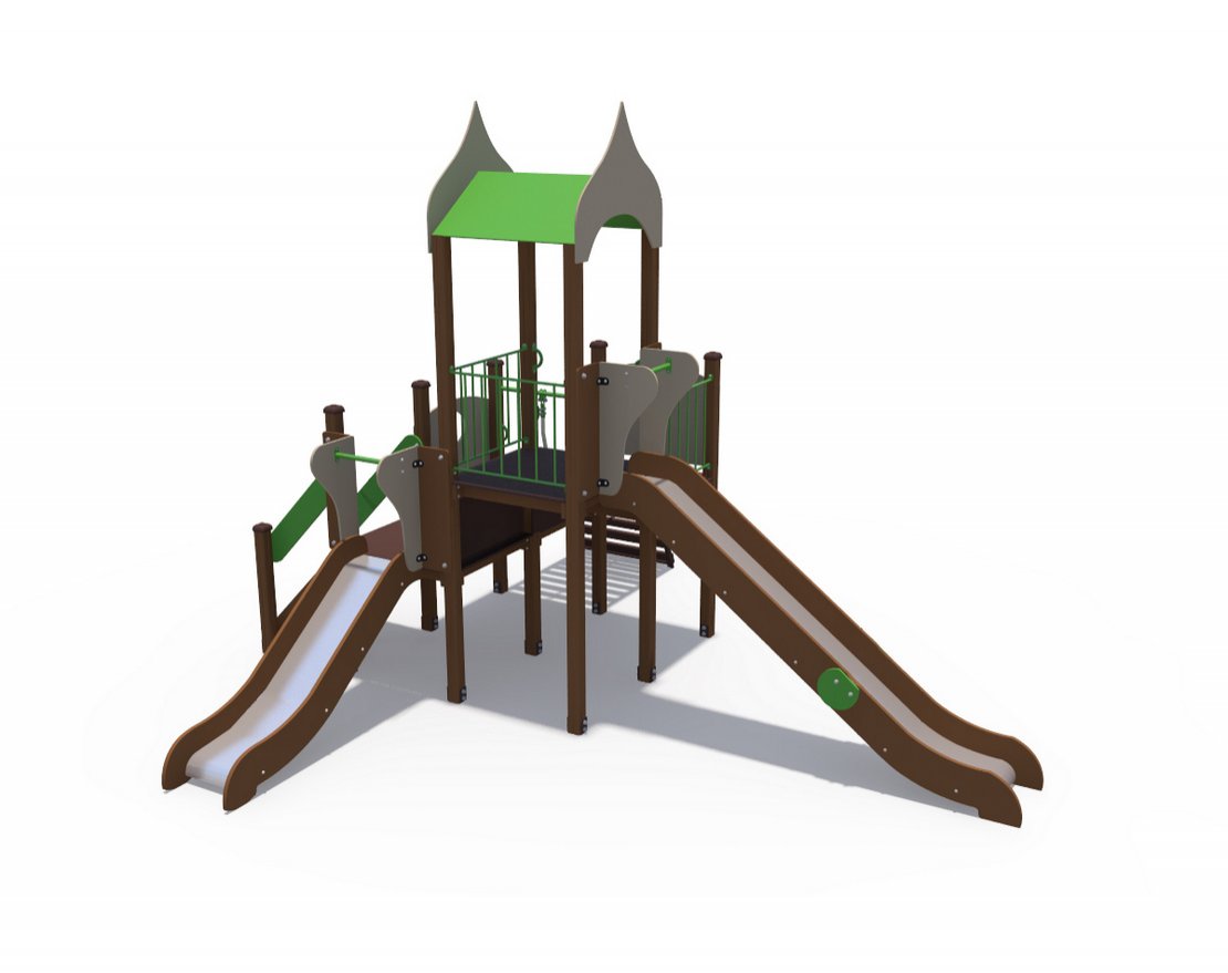 Уличный ДСК Браун Островок Н-900,1500 ДИО 04070 - вид 0