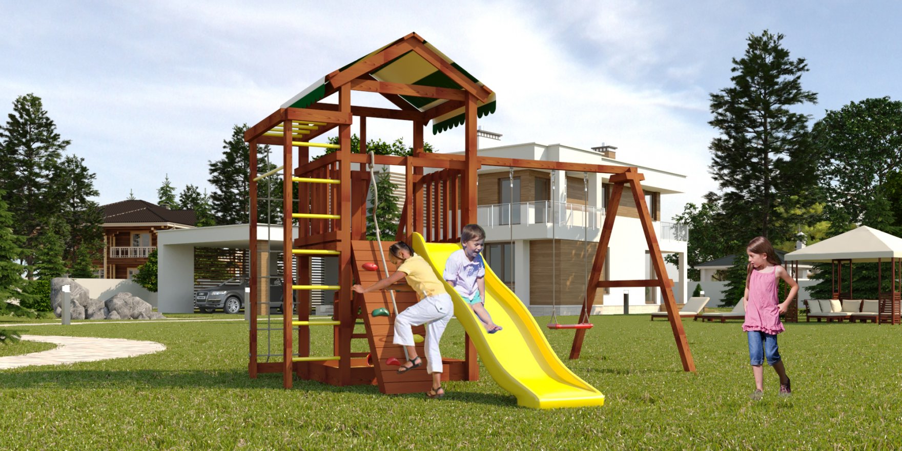 Уличный ДСК Гарда 5 Бри - вид 6