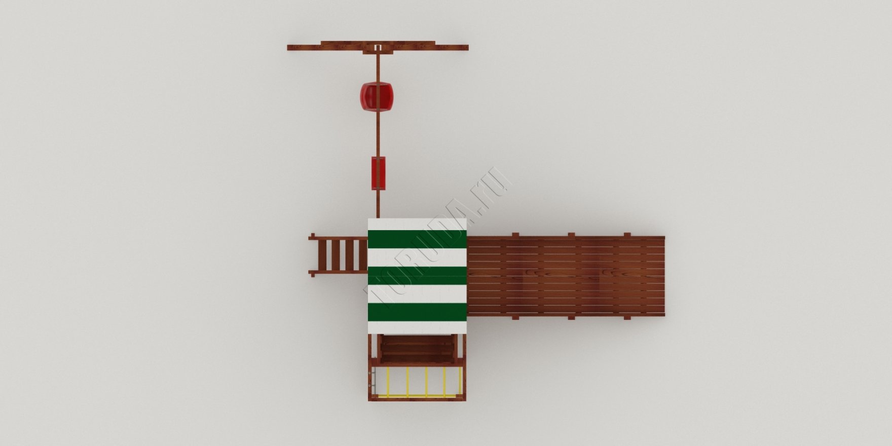 Уличный ДСК Гарда 3 (Бри) всесезонная - вид 5