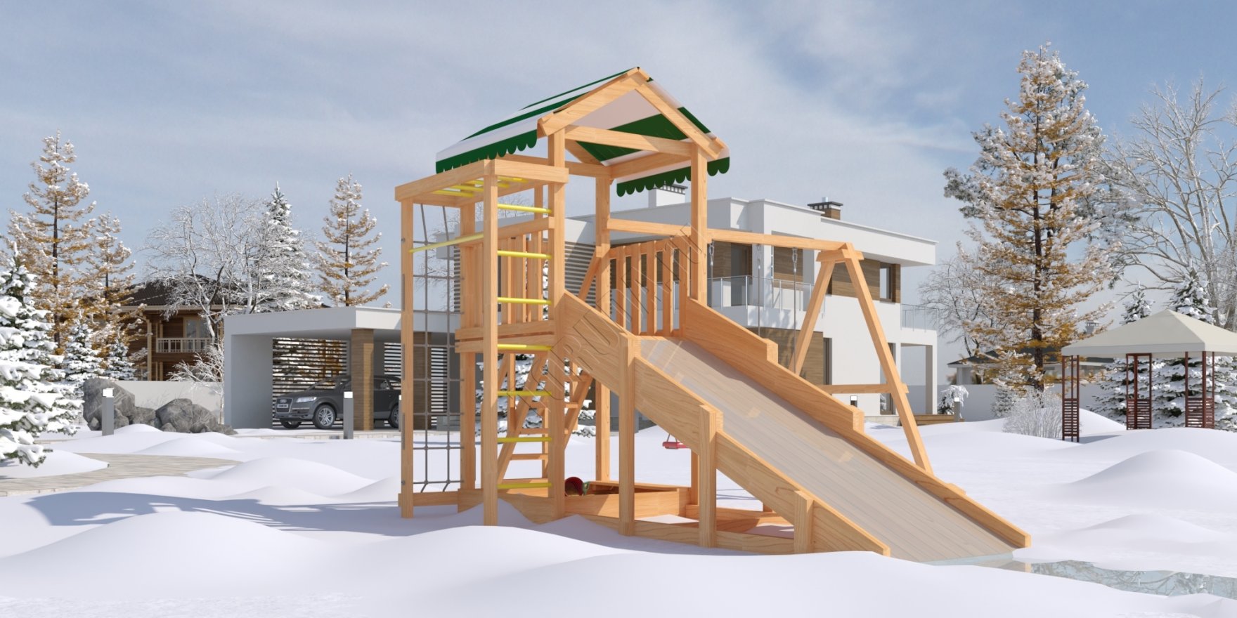 Уличный ДСК Гарда 5 (всесезонная) - вид 7