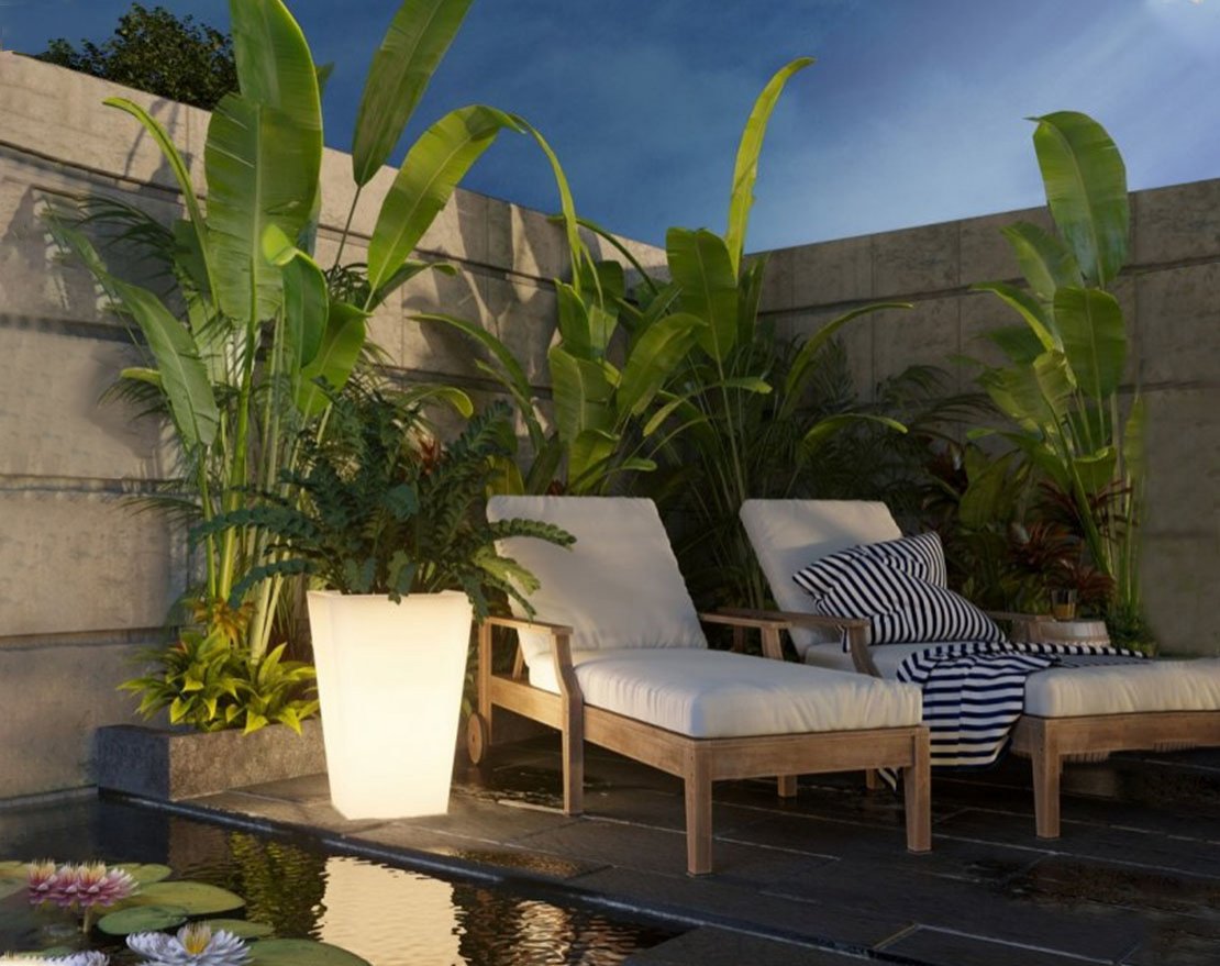 Кашпо-конус Quadrum S-XL - вид 3