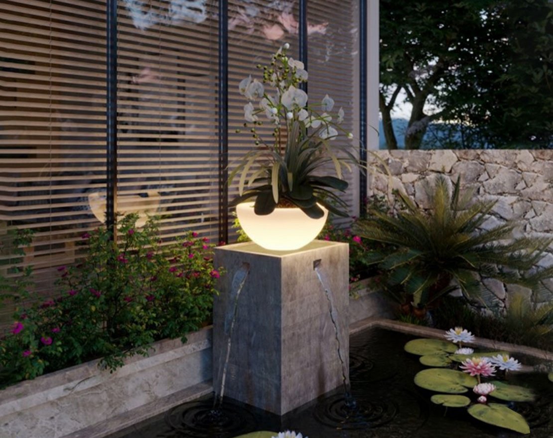 Кашпо-полусфера Garda S-XL - вид 4