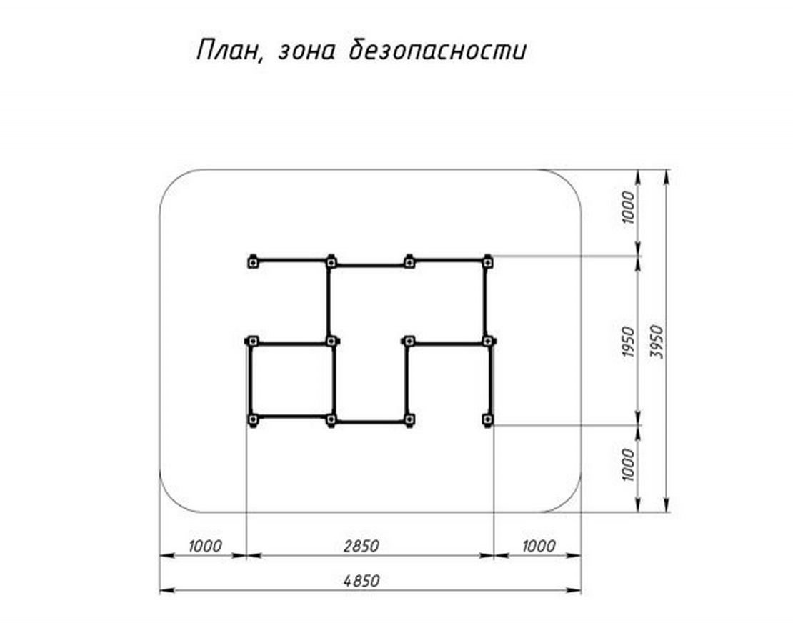 Лабиринт Кубик 3 Граффити МФ 20.01.03-10