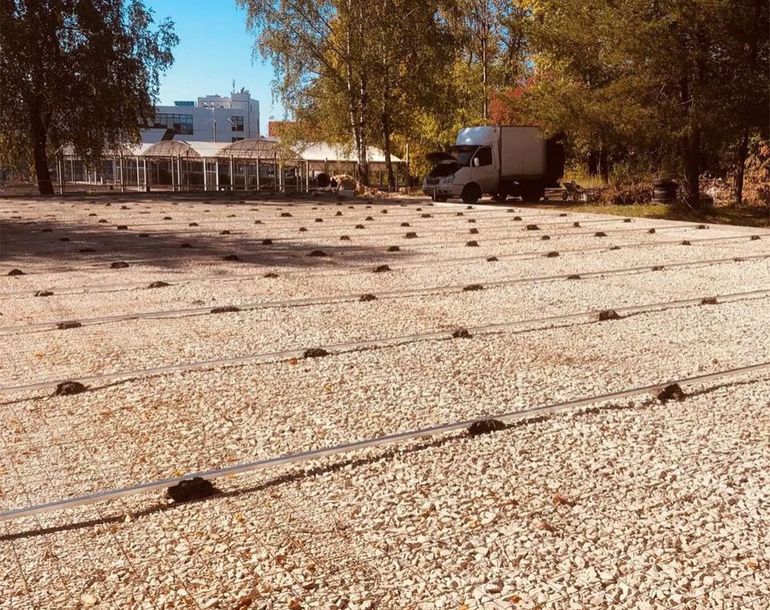 Подготовка твёрдого бетонного основания - вид 16