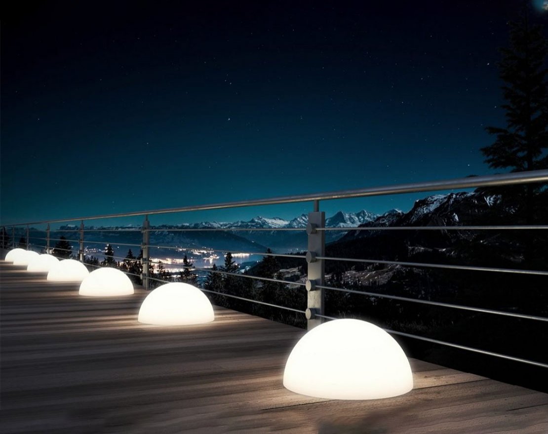 Полусфера Como 300-1000 мм с подсветкой - вид 2