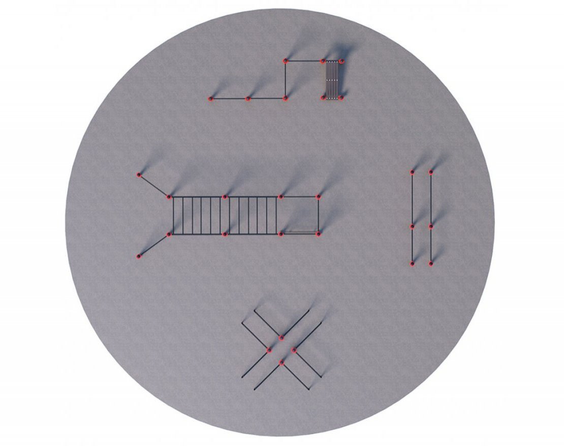 Оборудование для воркаута для Воркаут и ГТО 2-2 (Ø14 м) - вид 2
