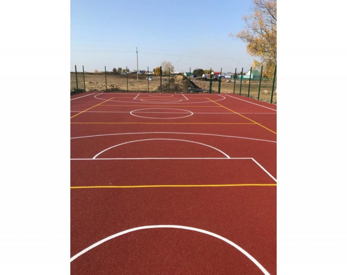 Разметка на бесшовное покрытие 1 п. м. - вид 2