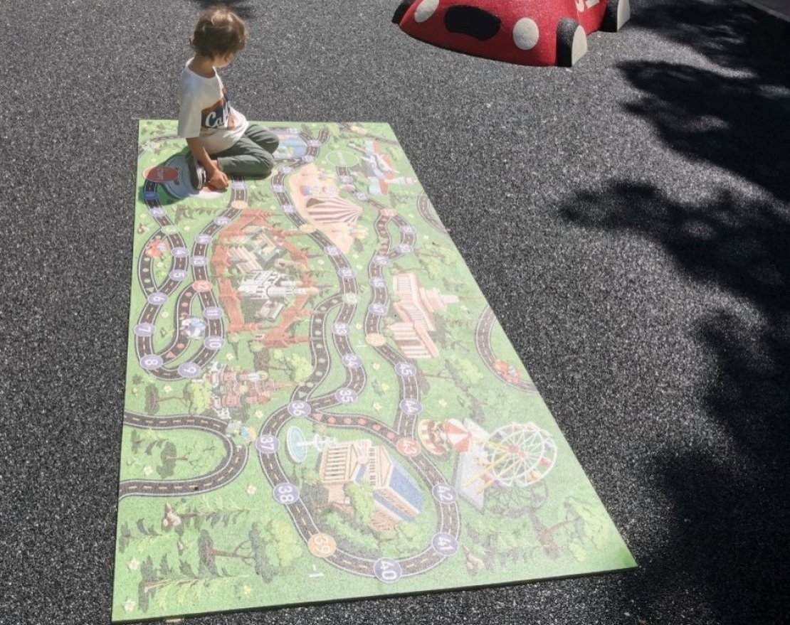 Резиновый тематический коврик Игра - вид 2