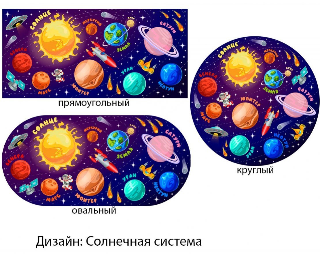 Резиновый тематический коврик  Игра