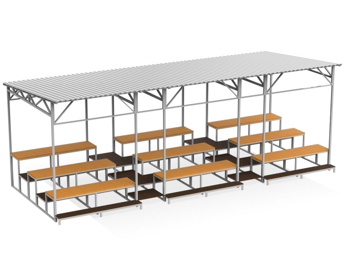 Трибуна  с навесом (36 мест) 272.01 0