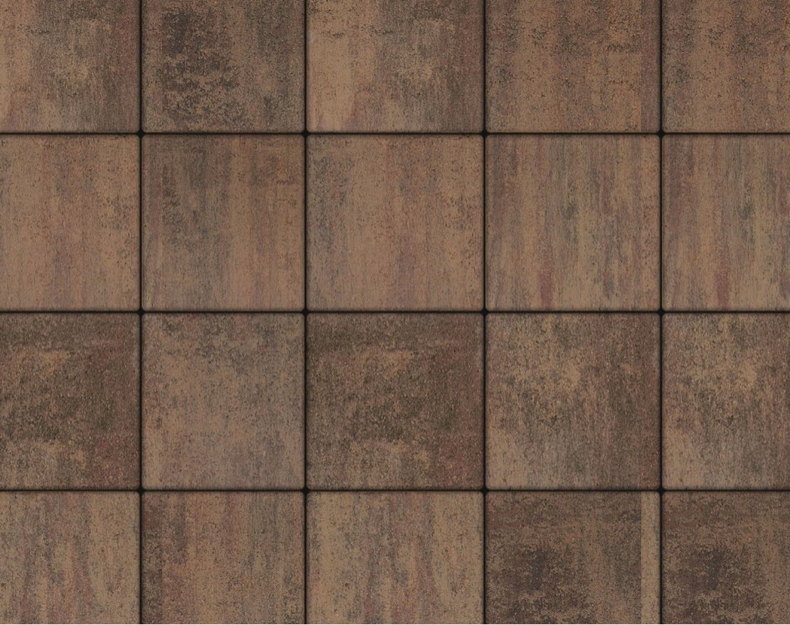 Тротуарная плитка Квадрат Стандарт (1 м2) с укладкой - вид 0