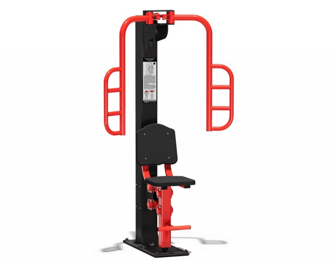 Тренажер для улицы Стальной характер - вид 0